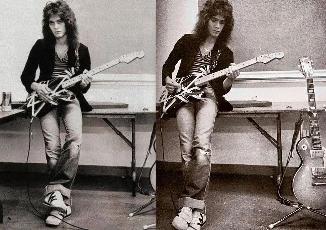 Eddie van halen shoes deals 1978